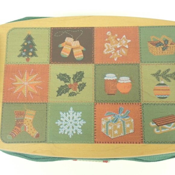 Longaberger 2002 Christmas Collection Ribbon basket. - Picture 5 of 8